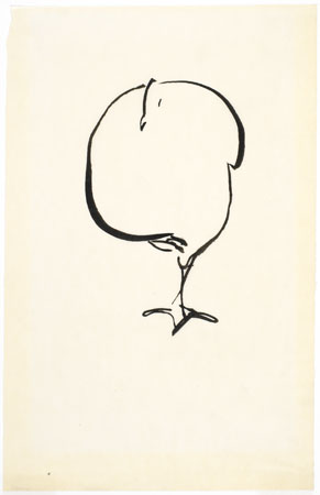 Standing Bird by Joseph Albers
